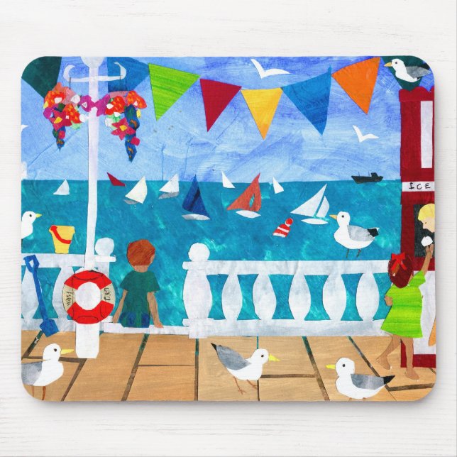 Beira-mar Mousepad (Frente)