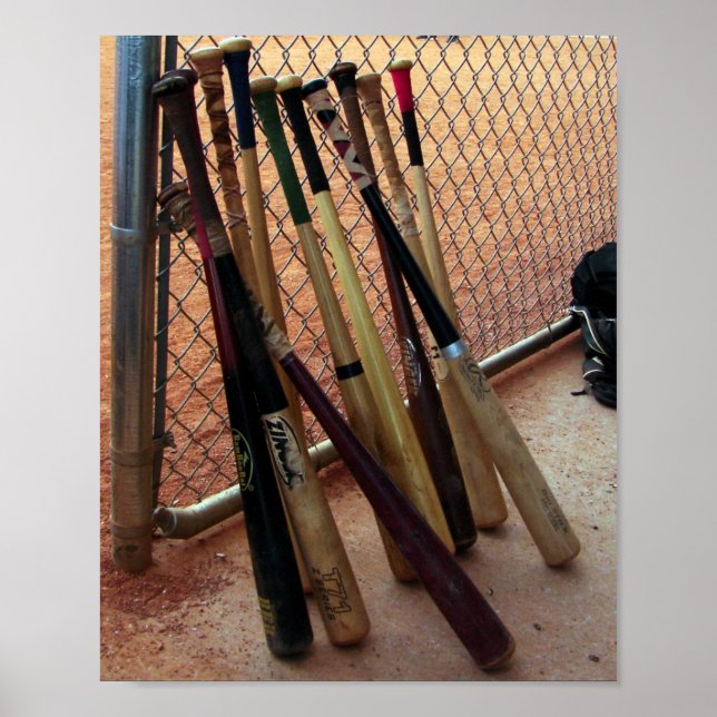 Beisebol Bats - Poster (Frente)