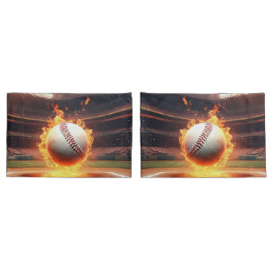Beisebol Flamejante No Estádio