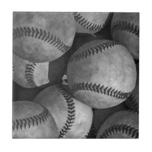 Beisebol Preto e Branco