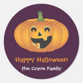 Bela-alegria, abóbora personalizada etiqueta de pr