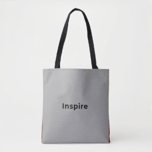 Bela bolsa tote cinza