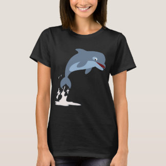Bela Camiseta De Golfinhos, Encantadora De Diversã