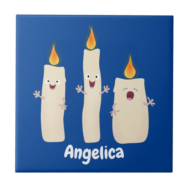 Bela canção de cantar trio de vela (Frente)