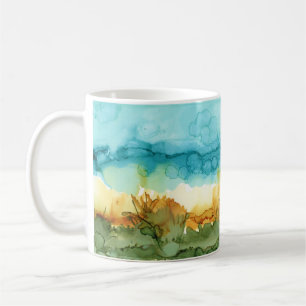Bela Caneca de Tinta Alcoólica para Café