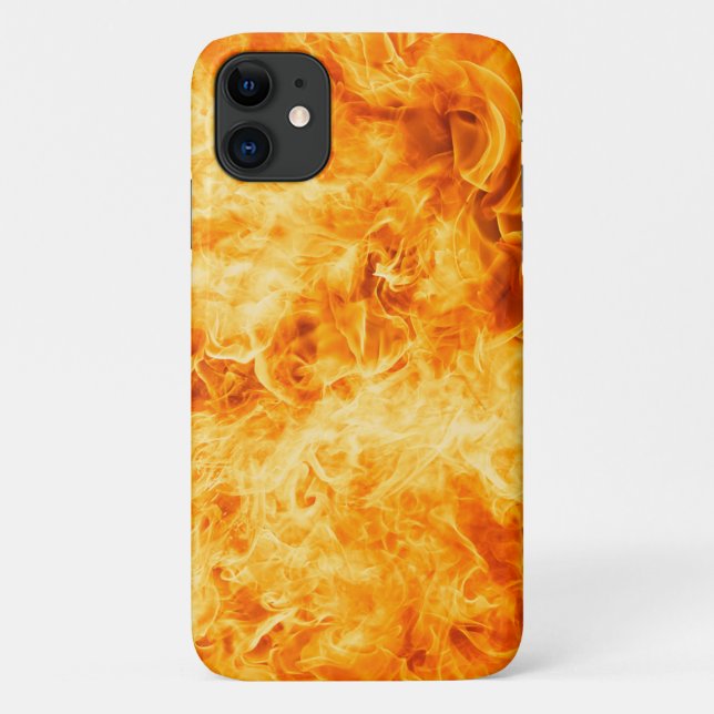 Bela capas de iphone de Fogo (Verso)