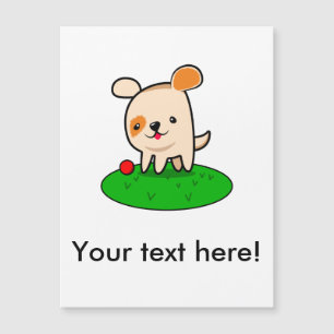 Bela caricatura de cachorrinho