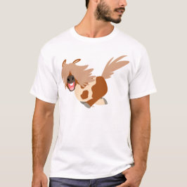 Bela Cartoon Feliz Pinto Pony Crianças Camiseta