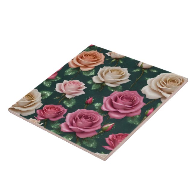 Bela Coleção de Rosas Linen Moderno (Lateral)