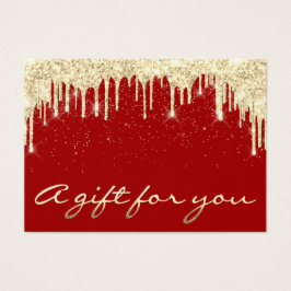 Bela de Natal Cabelo de Salão Dourado Confetti Ver