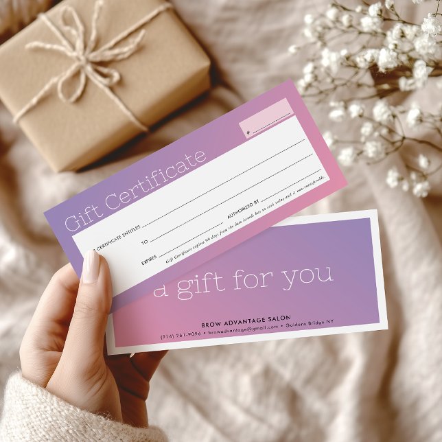 Bela de negócios do ELEGANT salon púrpura cor-de-r (Criador carregado)