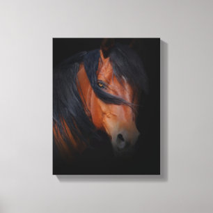 Bela e Dramática Arte Equina na Canvas