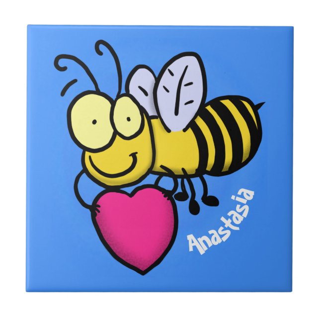 Bela engraçada bonita com ilustração cardíaca (Frente)