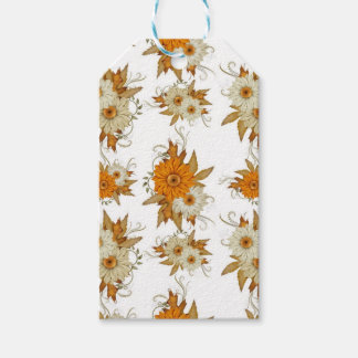 Bela etiqueta de presentes de queda