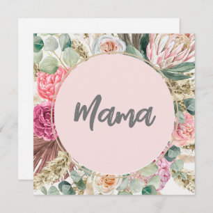 Bela flor Botânica Elegante para mamãe