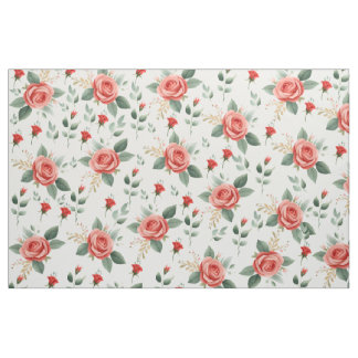 Bela flor de rosa tecido design floral em tecido