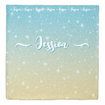 Bela Garota Azul-Praia Amarelo Nome da Brilhante