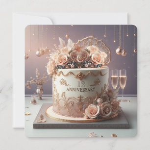 BELA GREETA DE BOLO ANIVERSÁRIO FLORAL