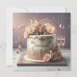 BELA GREETA DE BOLO ANIVERSÁRIO FLORAL