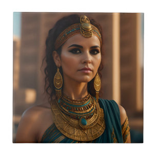 Bela imagem de mulher egípcia