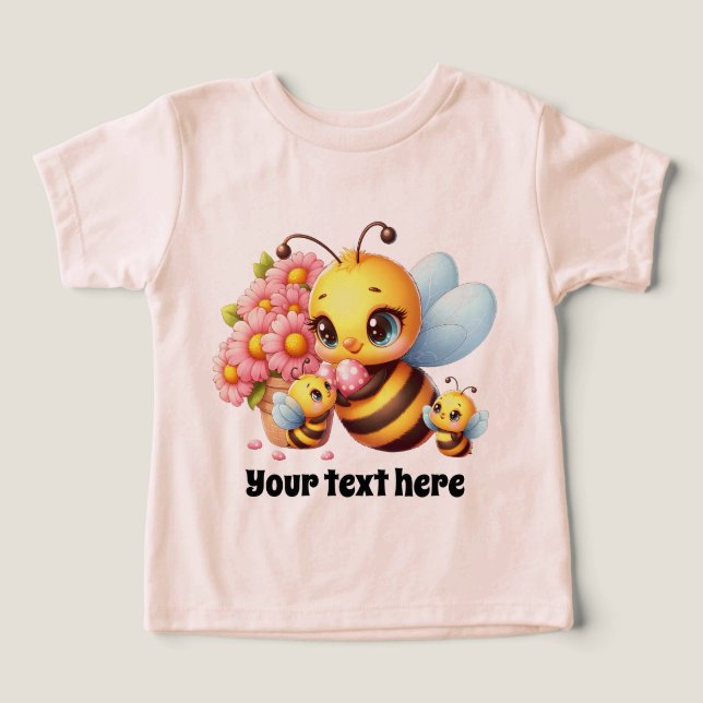 Bela menina Bela adiciona texto (Design frontal)