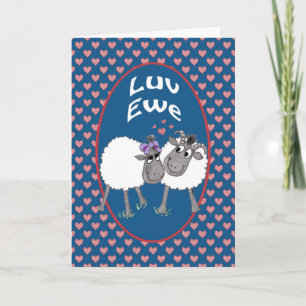Bela Ovelha, Luv Ewe Cartão Romântico