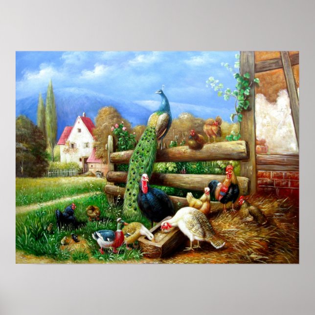 bela pintura de poster vintage 17 (Frente)