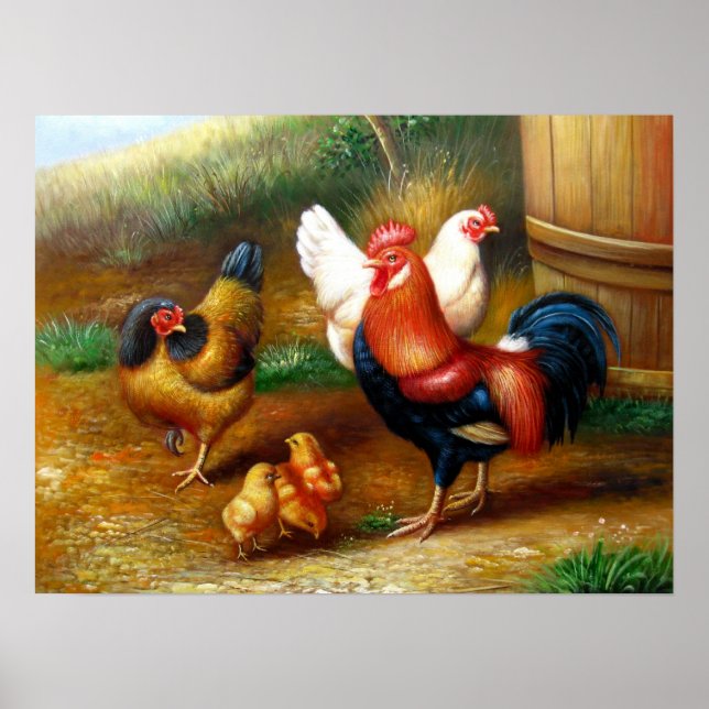 bela pintura de poster vintage 20 (Frente)