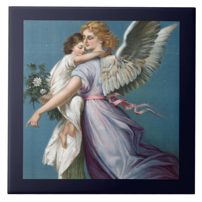 Bela pintura do anjo da guarda (Frente)