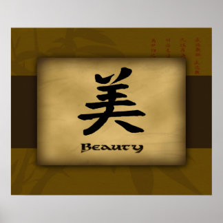 Bela Poster chinesa