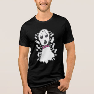 Bela Retro Fantasma Diversão Halloween Cartografia