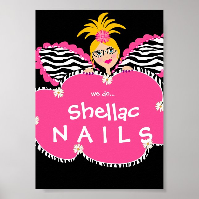 Bela Unhas Salão Fada Fada Fada Fregada, Poster ro (Frente)