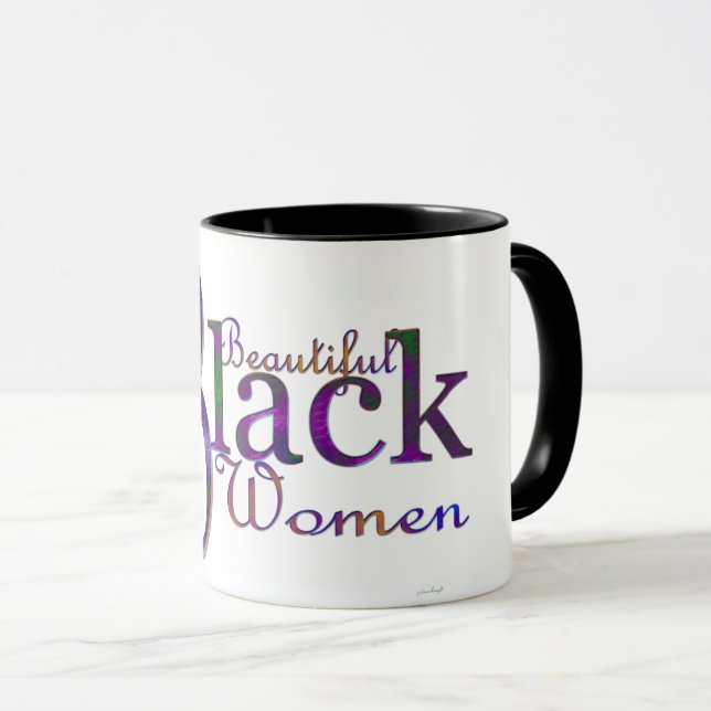 Bela xícara de café Black Women (Frente Esquerda)