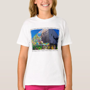 Belarus Беларус Minsk Минск Arquitetura Camiseta