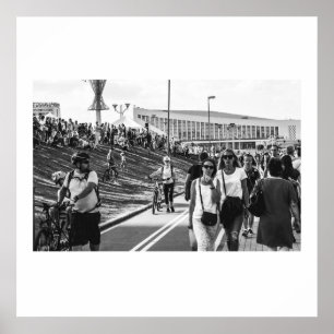 Belarus Белару́сь Minsk Мінск Arquitetura Poster