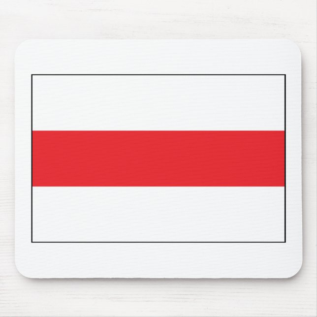 Belarus Bandeira (1991) Mousepad (Frente)