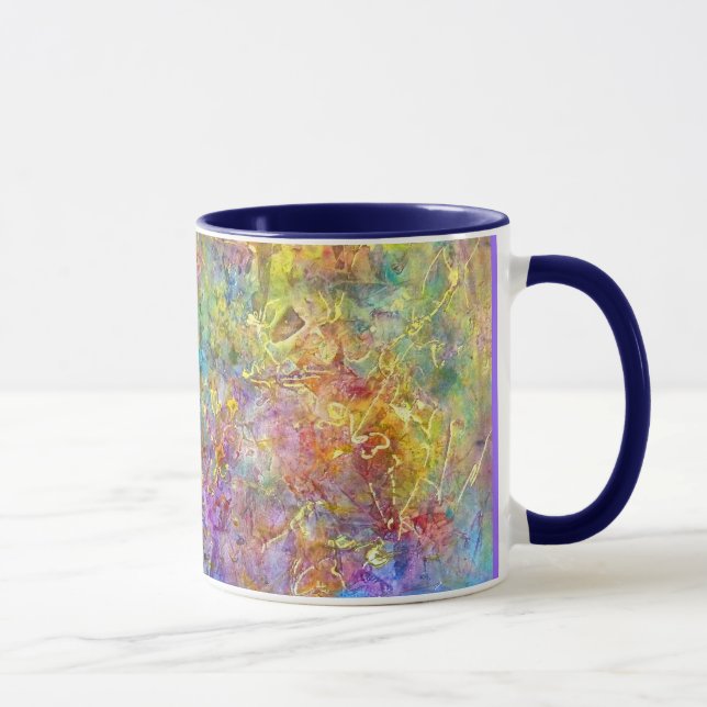 Belas artes da caneca do "cosmos" coloridas (Direita)