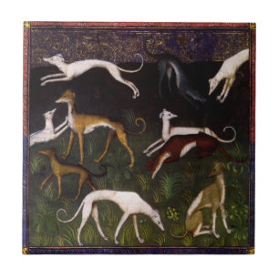 Belas artes medievais dos galgos