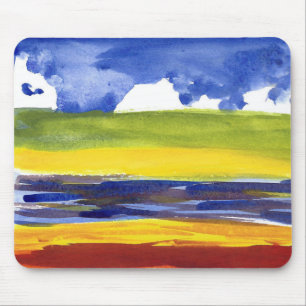 Belas artes Mousepad da aguarela do estilo de Eric