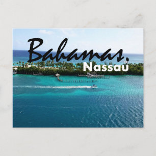 Belas Bahamas Nassau Cartão Postal