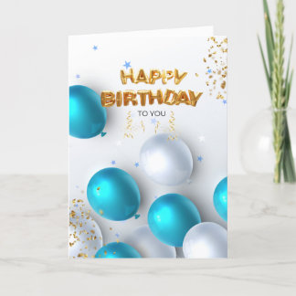 Belas Cartões de Aniversário