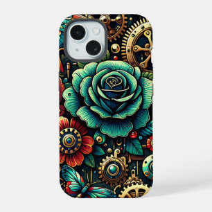 Belas Engrenagens e Rosas Temáticas Steampunk