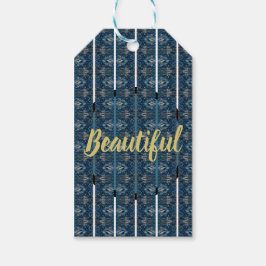 Belas Etiquetas Azuis de Presente por Poet Adiela 