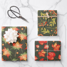 Belas folhas de cores de outono 