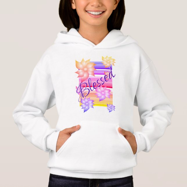 Belas Meninas White Hoodie (Frente)