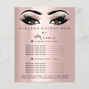 Beleza Artista Torcida Lash Flyer Brown Blush