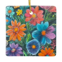 Beleza Botânica: Design de Ornamento Floral Artíst