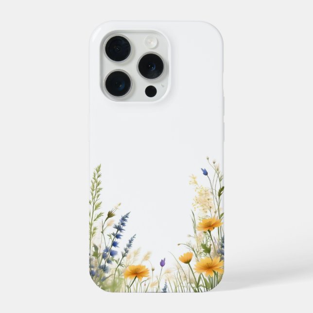 Beleza Delicada: Flores Silvestres e Gramas Esbelt (Verso)