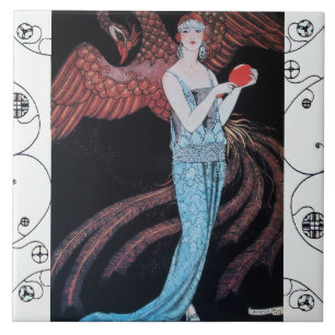 BELEZA E FÊNIX Arte Deco Moda Feminina