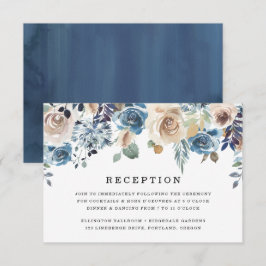 Beleza em Flor | Cartão de Recepção de Casamento